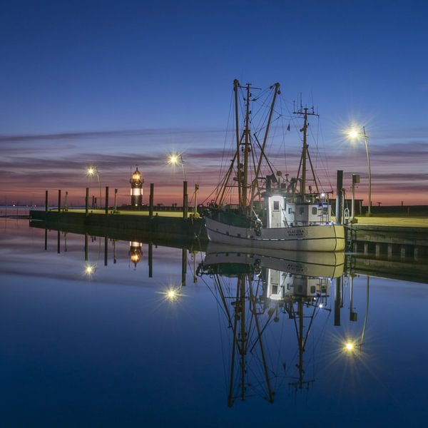 Cotre de crabe dans le port de Wremen par Christian Möller Jork