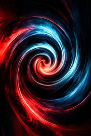 Dessin abstrait dynamique sur Art & Soul Creations