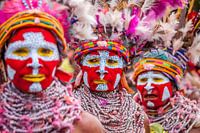 kleurrijk Goroka-festival