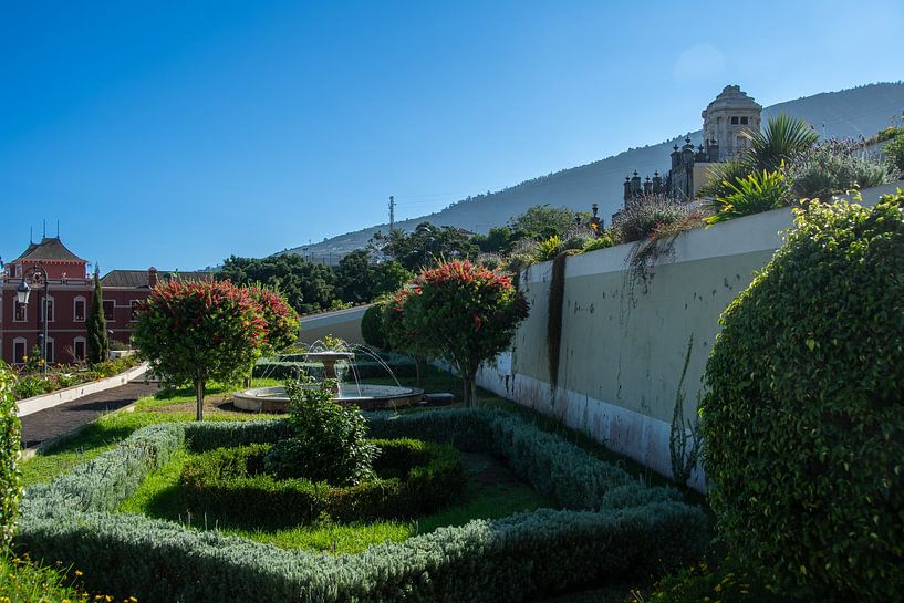 Der Victoria-Garten in der Stadt La Orotava von David Esser