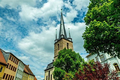 Zomerwandeling door de Saale vallei naar het prachtige kasteel Leuchtenburg bij Kahla - Thüringen - Duitsland