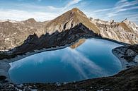 De Gamsleitenspitze wordt weerspiegeld in het reservoir van Christa Kramer thumbnail
