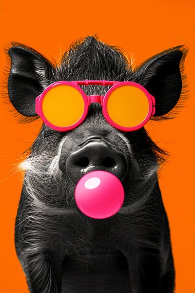 Bubblegum Fun : Pig 5 par ByNoukk