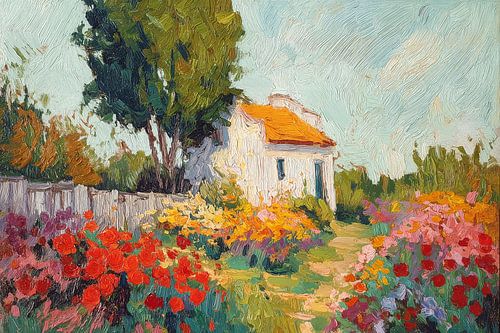 Bloementuin bij het Landhuis no.6