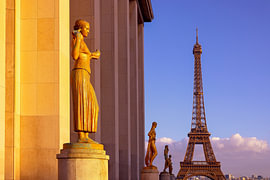 Les statues du Trocadéro à Paris sur Patrick Lohmüller