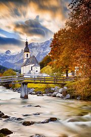 St. Sebastian in Ramsau von Dirk Rüter