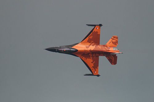 F-16 during a demonstration