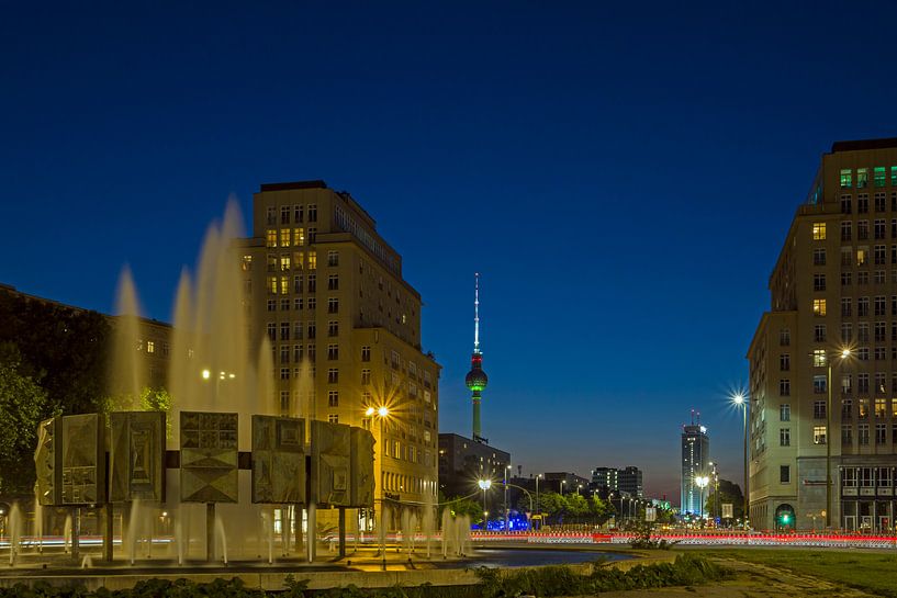 Strausbergerplein Berlijn van Heiko Lehmann