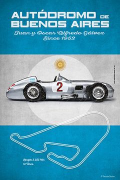 Buenos Aires Racetrack Vintage sur Theodor Decker