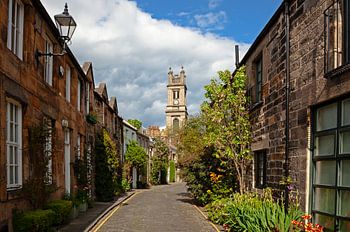 Circus Lane, Stockbridge, Edinburgh, Scotland, UK