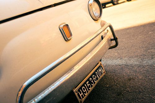Fiat 500 in hartje Rome