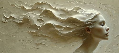 Woman Sublime Texture | Seraphic Ripple by Art Whims