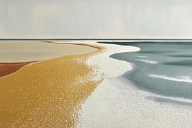 Beruhigende Küstenlandschaft von Wall Wonder
