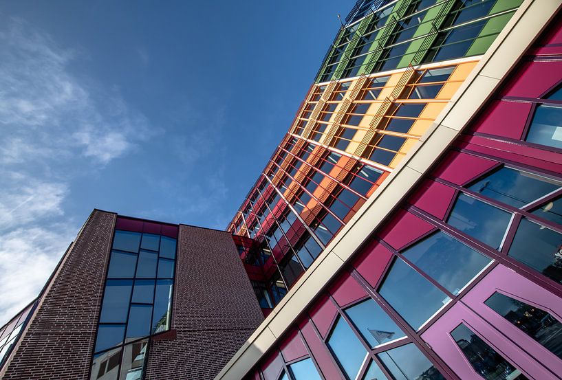 Isala hospital from below by Hans Verduin