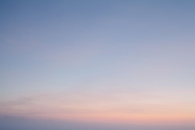 Winter Sunset I by Guy de Nooij