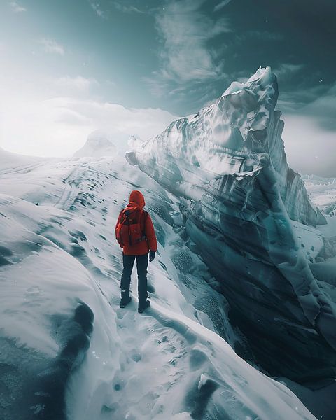 View of winter mornings by fernlichtsicht