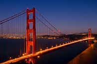 Golden Gate Bridge at Night von Melanie Viola Miniaturansicht