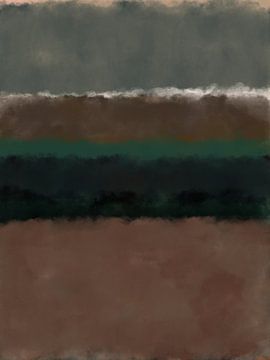 Minimalistische abstrakte Malerei – Von Mark Rothko inspirierte Kunst von Dina Dankers