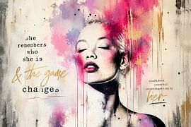 Abstract Diva in a Colourful Dilemma by Salt Theory