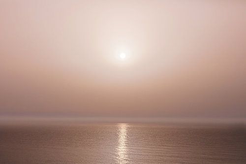 Roségoud Zee Zonsondergang