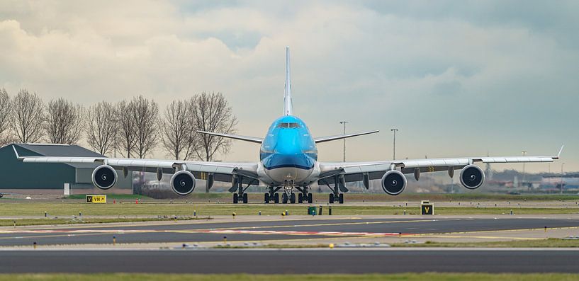 KLM Boeing 747-400  by Jaap van den Berg