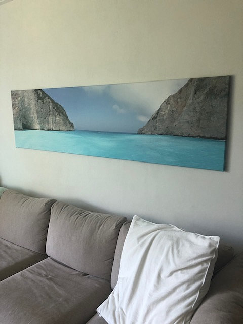 Uitzicht vanaf Shipwreck Beach (Zakynthos)