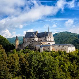 Schloss in Vianden, Luxemburg von Roy Poots