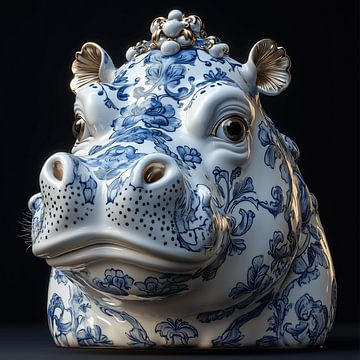 Dieren van porcelein van Ton Kuijpers