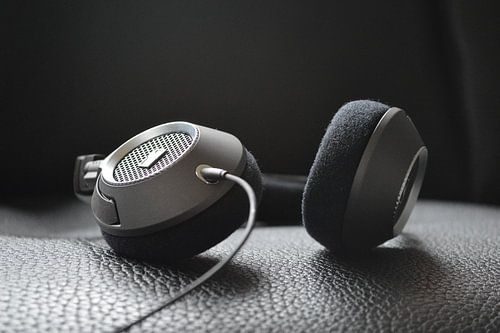 stilleven met headset