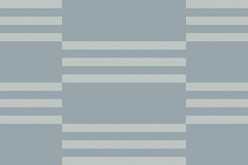 Motif de damier. Formes géométriques modernes abstraites et minimalistes en bleu et gris 28 sur Dina Dankers