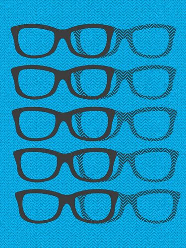 Glasses Black & Blue2