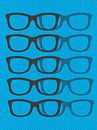 Glasses Black & Blue2 von Mr and Mrs Quirynen Miniaturansicht