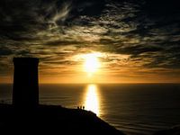 Sunset at sea
