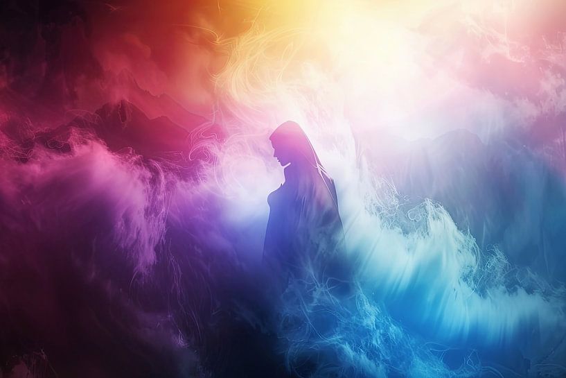 peinture spirituelle par Egon Zitter