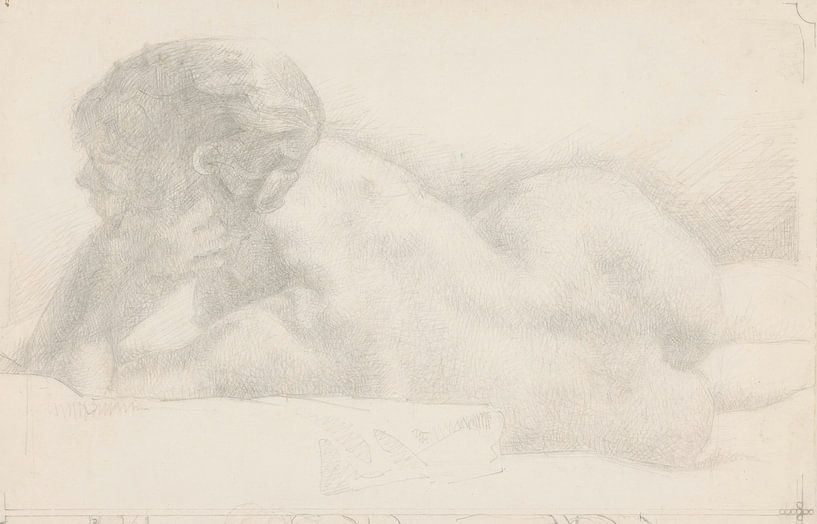 Reijer Stolk - Femme nue allongée par Peter Balan