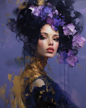 Pretty in purple by Carla Van Iersel