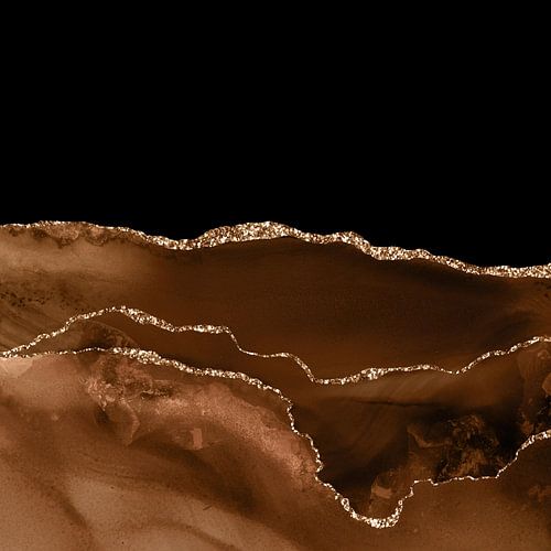 Bruin & Goud Agaat Textuur 07