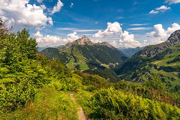 Wanderpfad im Lechquellengebirge von MindScape Photography