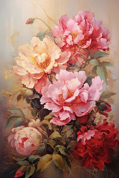 Pivoines par Wall Wonder