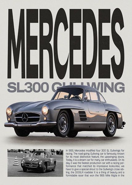 Mercedes SL300 Gulwing von Yoga Pranata