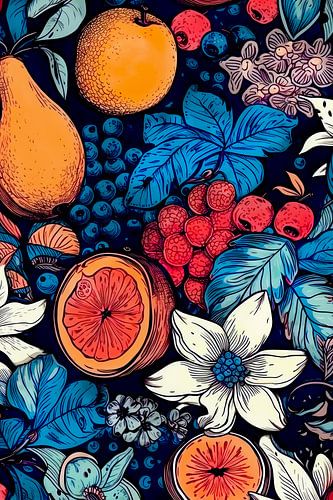 Fleurs et fruits #jardin