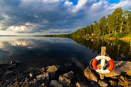 lake unden sweden by Gijs Verbeek