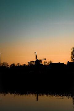 Overijsselse molen van Hilde Landhuis