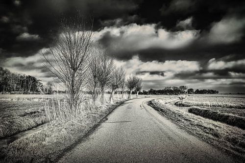 paysage spectaculaire en hiver sur eric van der eijkj