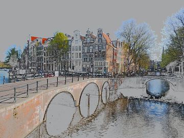 Amsterdam, keizersgracht. van C. Wold