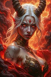 LYTHARA - De vrouwelijke demon van begeerte Succubus van INFERAURUM