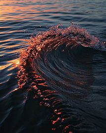 Goldene Stunde am Meer