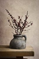 Stilleben getrocknete Beeren in einer Vase