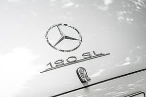 Mercedes Benz 190 SL klassischer Sportwagen Detail von Sjoerd van der Wal Fotografie