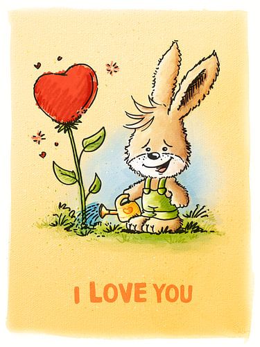 Ik hou van je konijn.